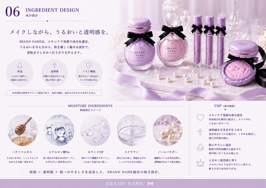 COSMETICS – 商品企画