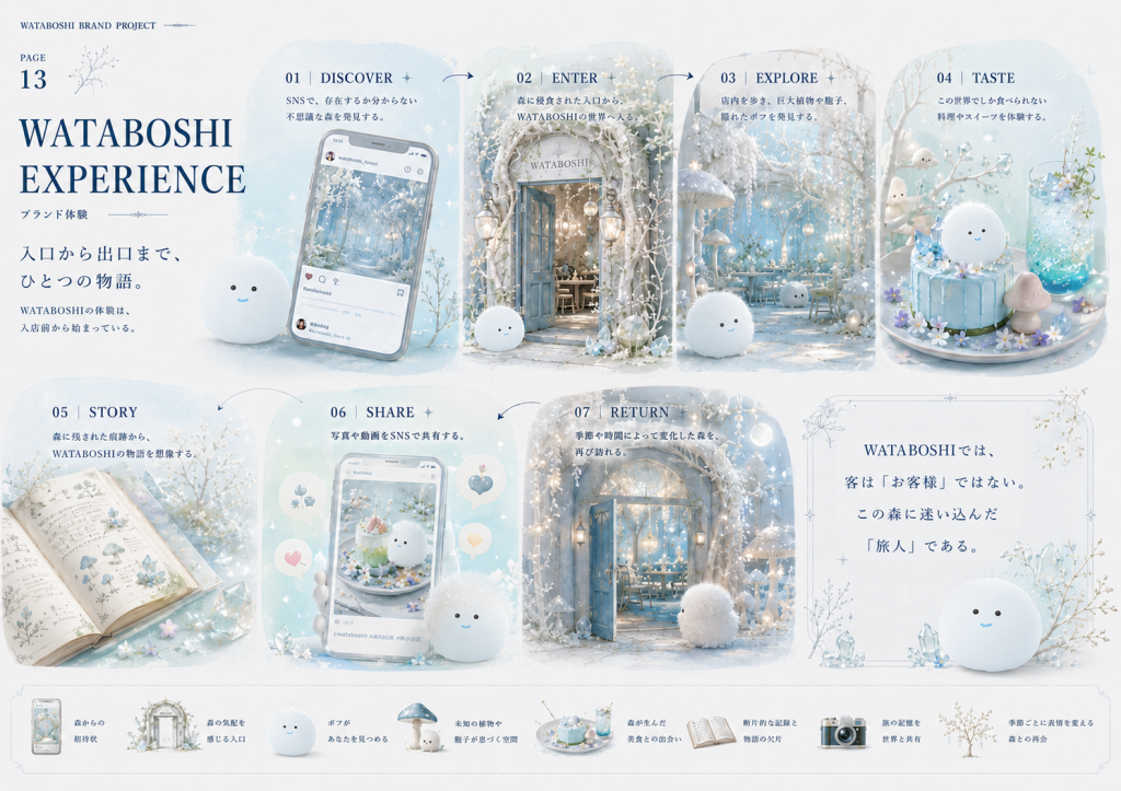 WATABOSHI CAFE – 商品企画