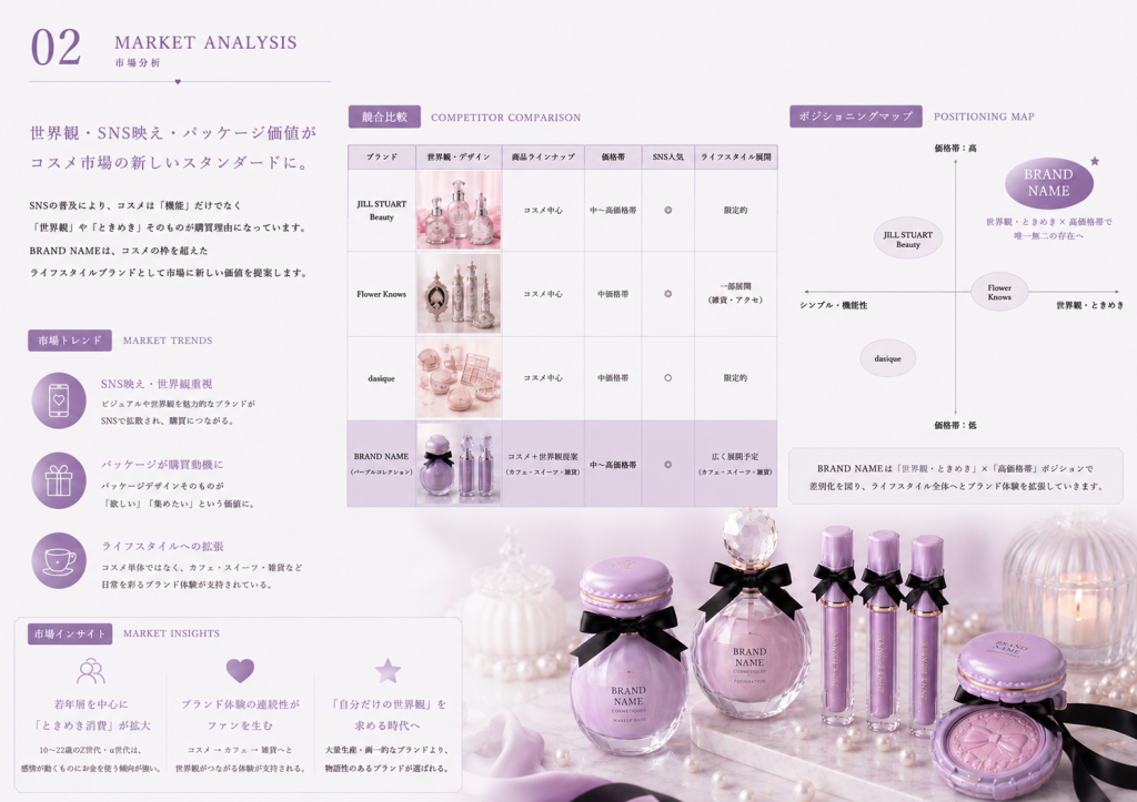 COSMETICS – 商品企画